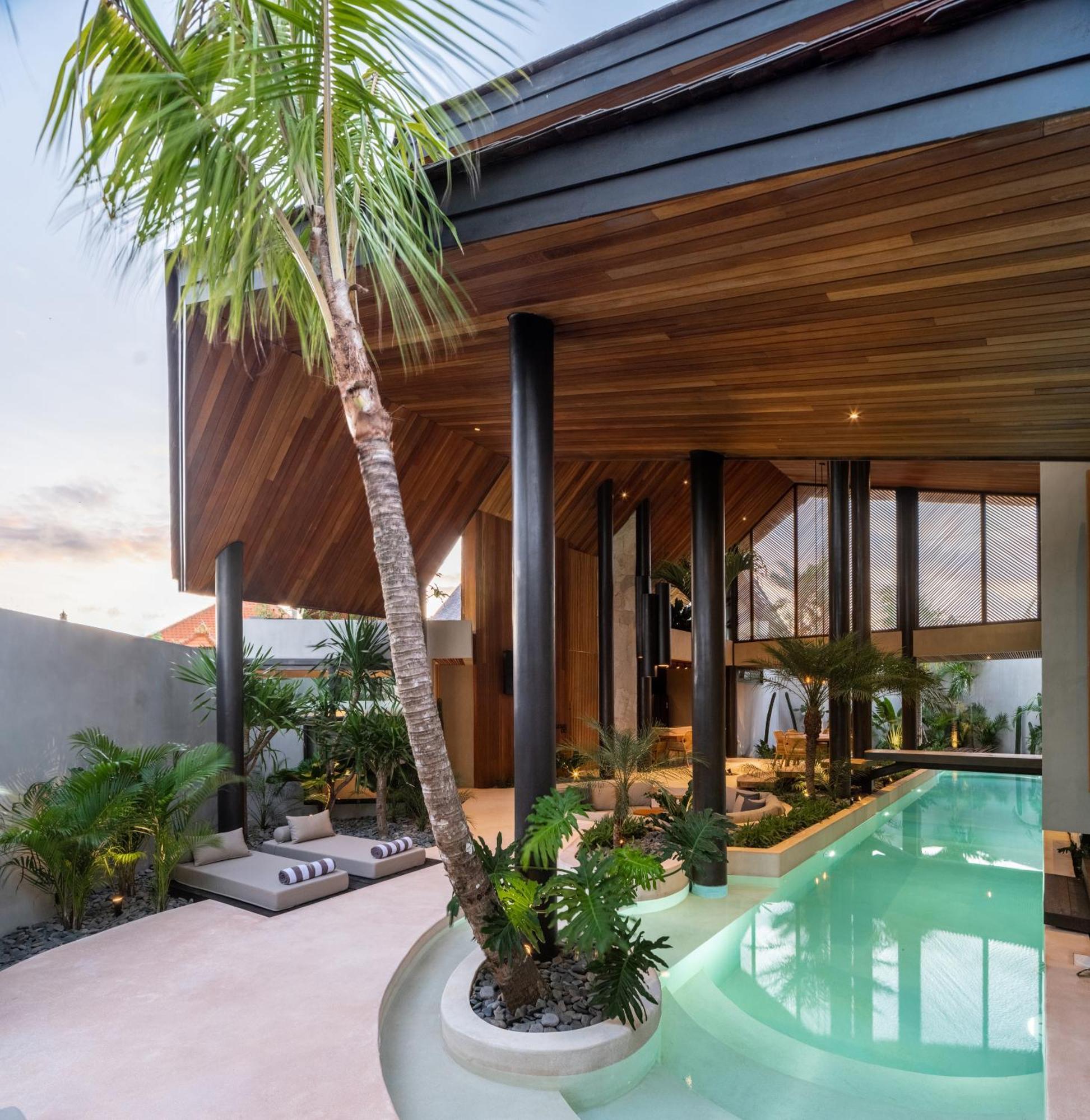Villa Feh Bali By House Of Winds - Neo Tropical Eden Near Canggu Kerobokan Exterior foto